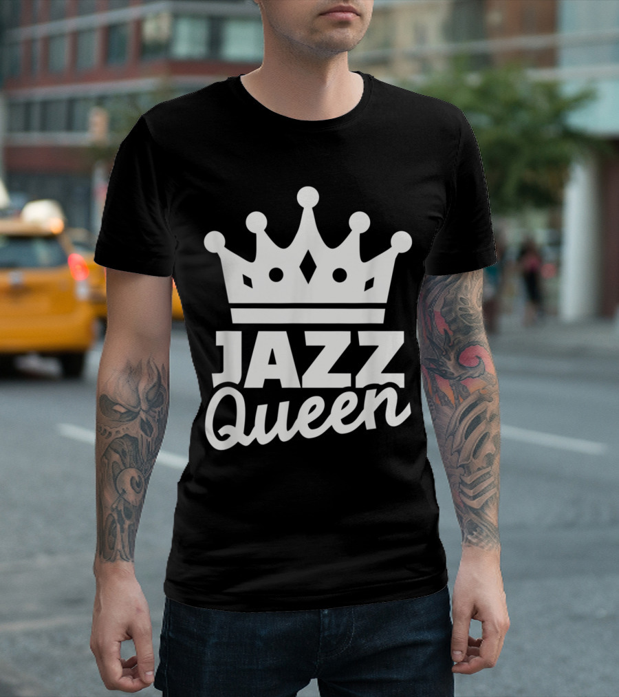 Jazz Queen Crown Icon T-Shirt