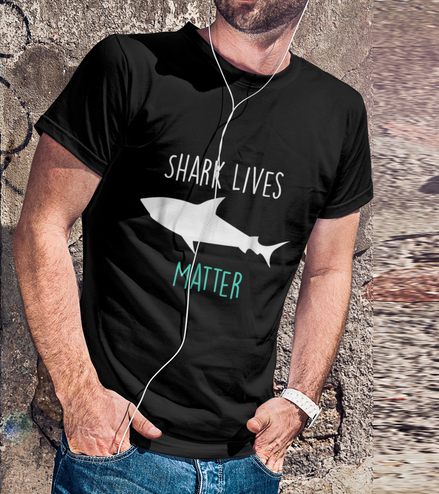 Shark Lives Matter Shark Awareness Day T-Shirt