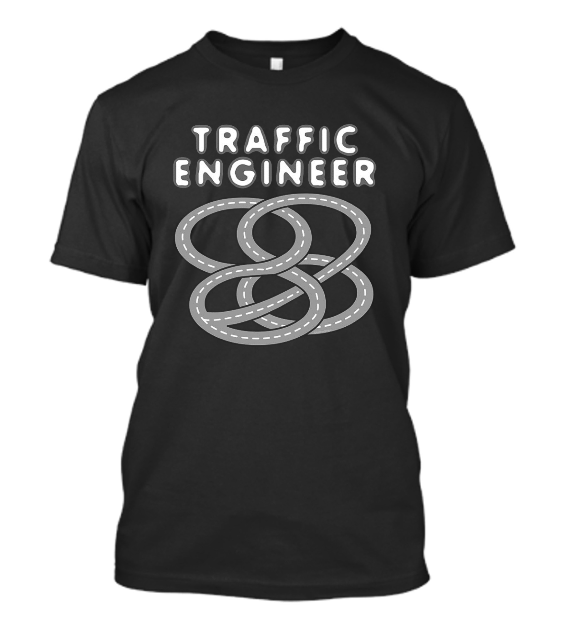 Traffic Engineer Complex Highway Interchange Loops T-Shirt