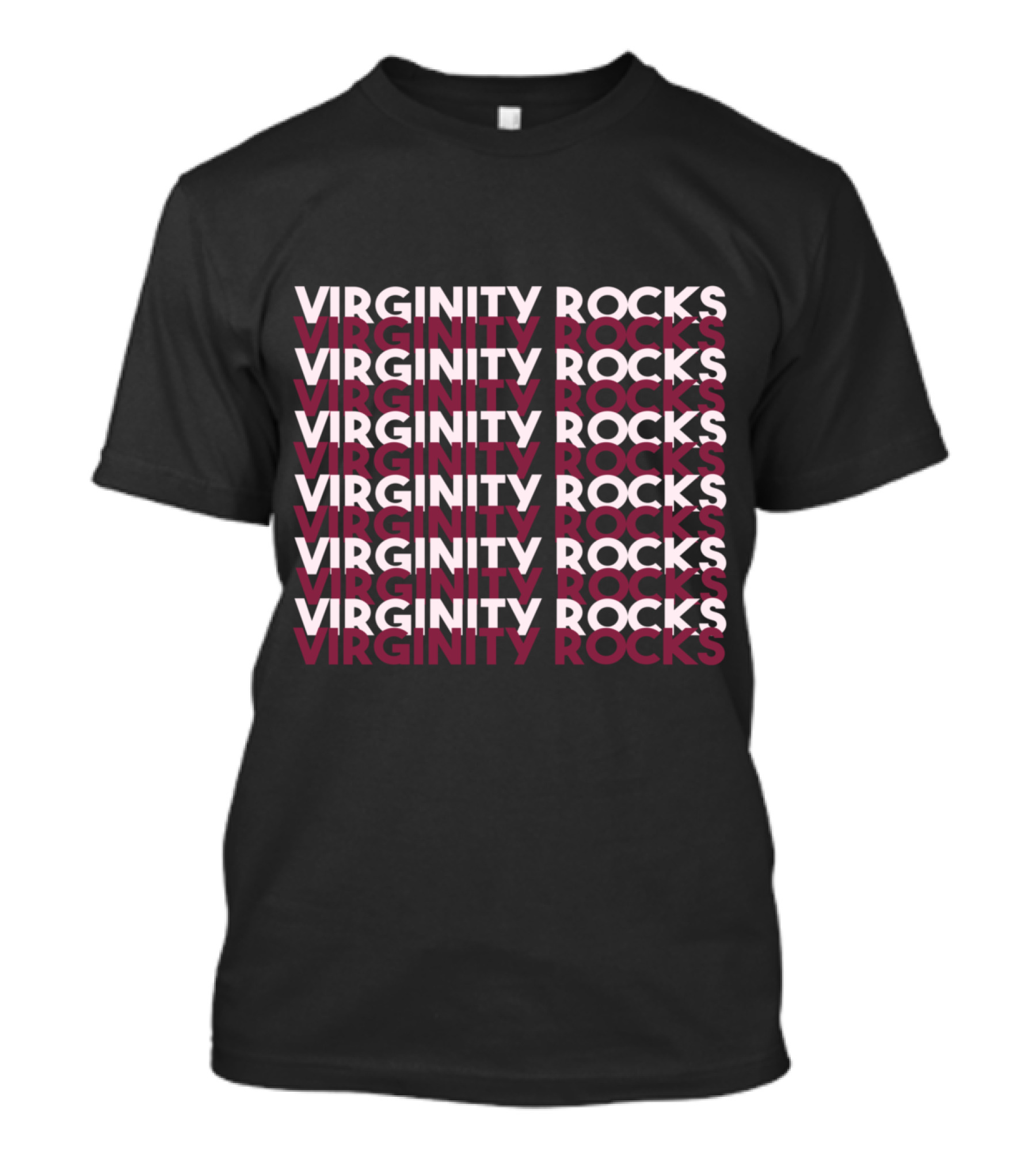 Virginity Rocks Danny Virginity Duncan Phrase T-Shirt