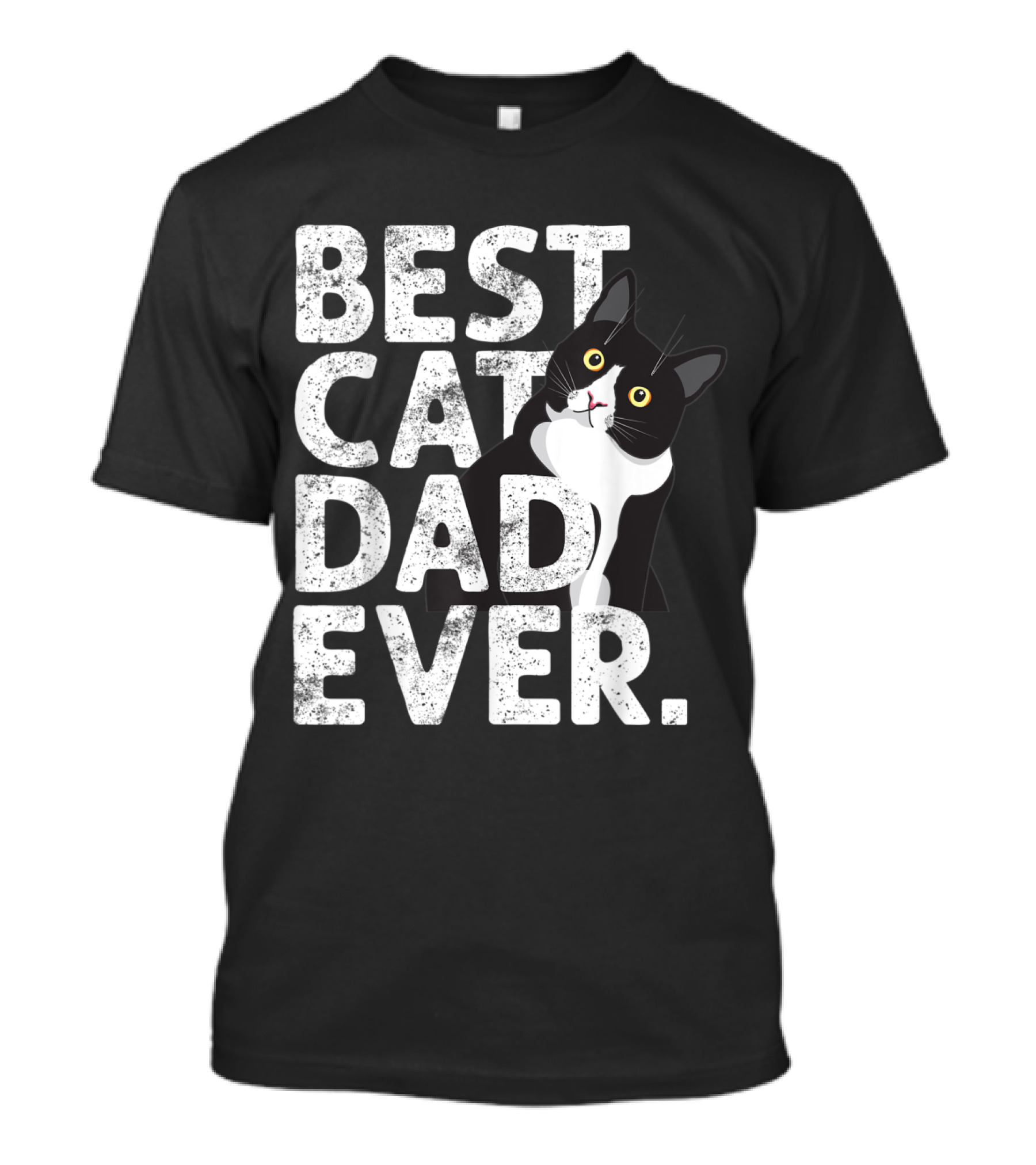 Best Cat Dad Ever Father Cat Daddy T-Shirt