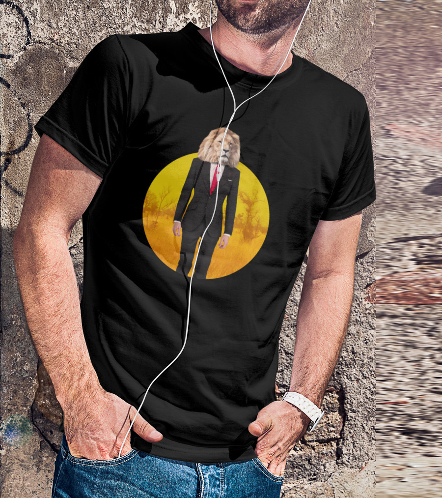 Sir Lion Business Safari Suit T-Shirt