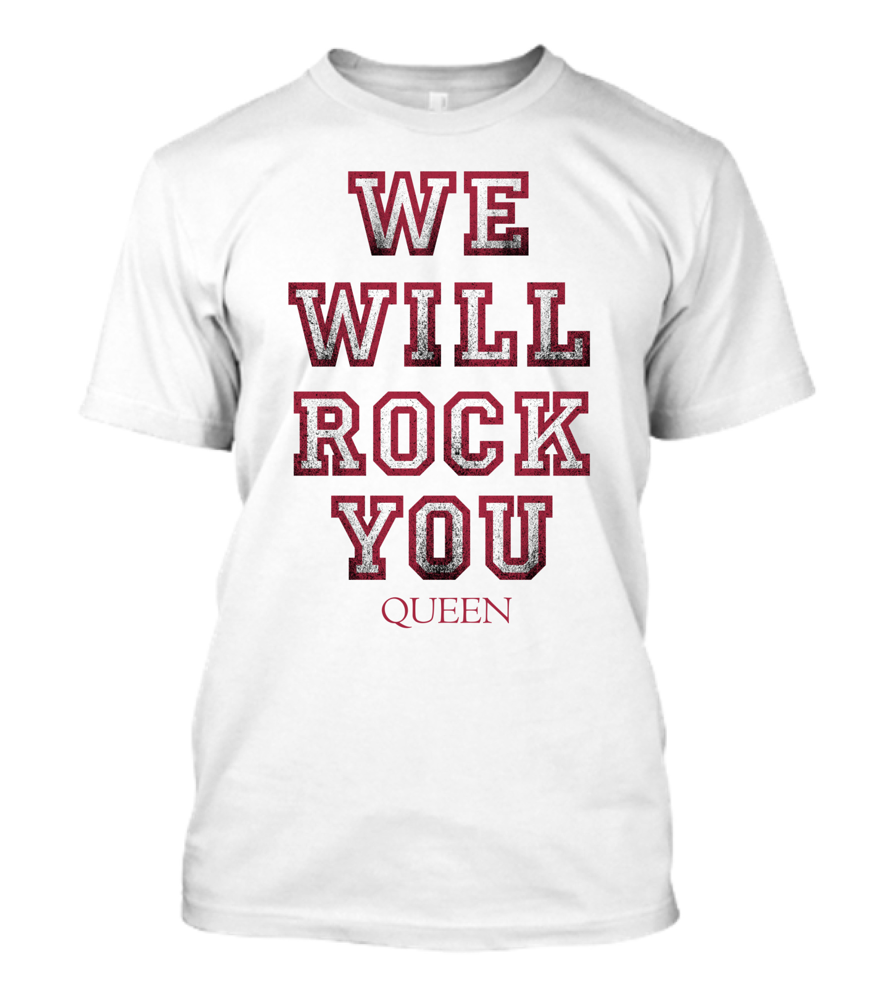 We Will Rock You Queen Pink T-Shirt