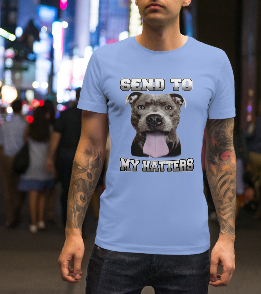 Send To My Hatters Pitbull T-Shirt