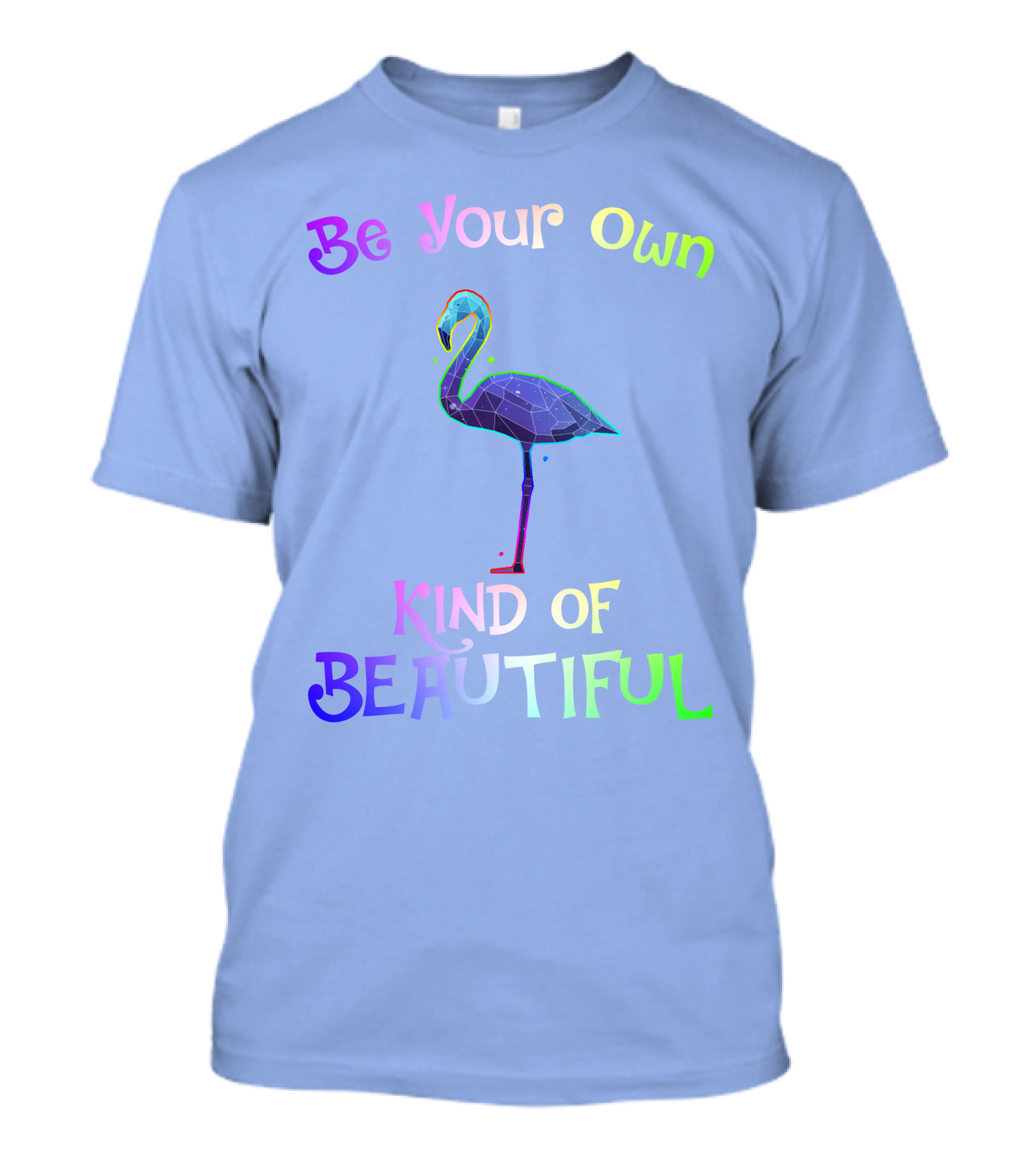 Be Your Own Kind Of Beautiful Flamingo T-Shirt