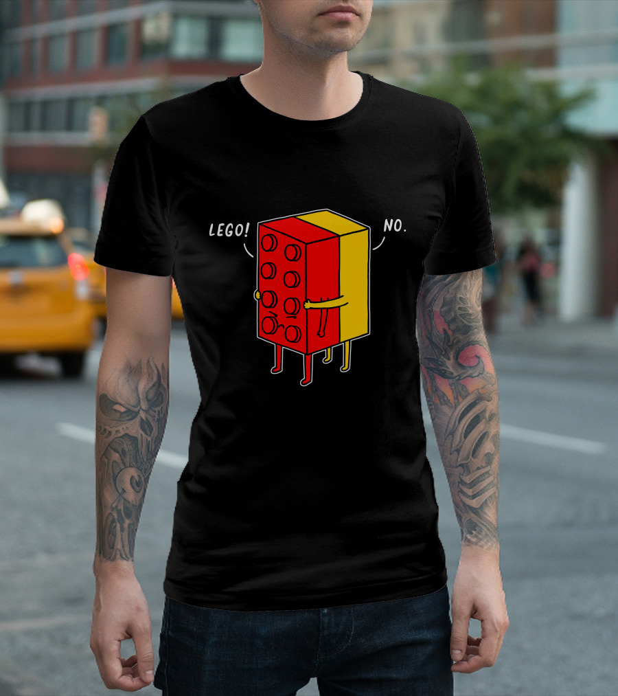 Lego Hugging Blocks: Let Go No T-Shirt