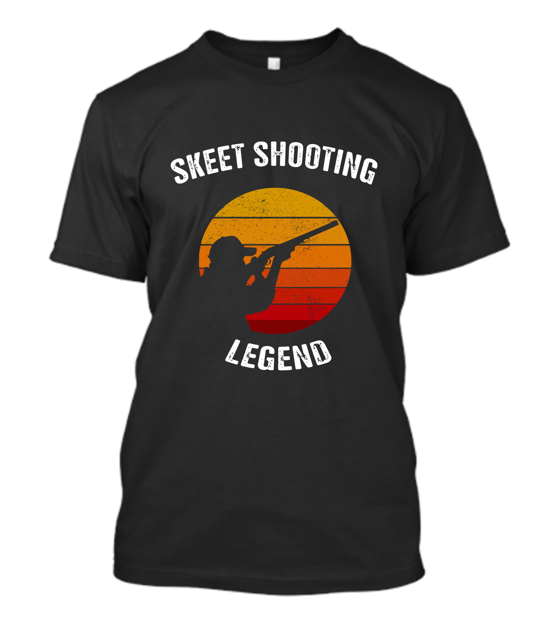 Skeet Shooting Legend Vintage Sunset T-Shirt