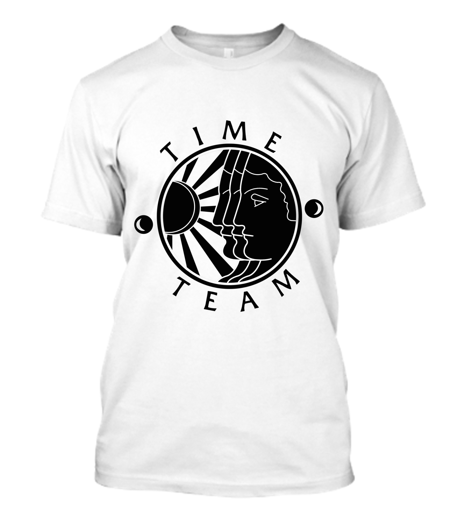 Time Team Sun And Moon Faces T-Shirt
