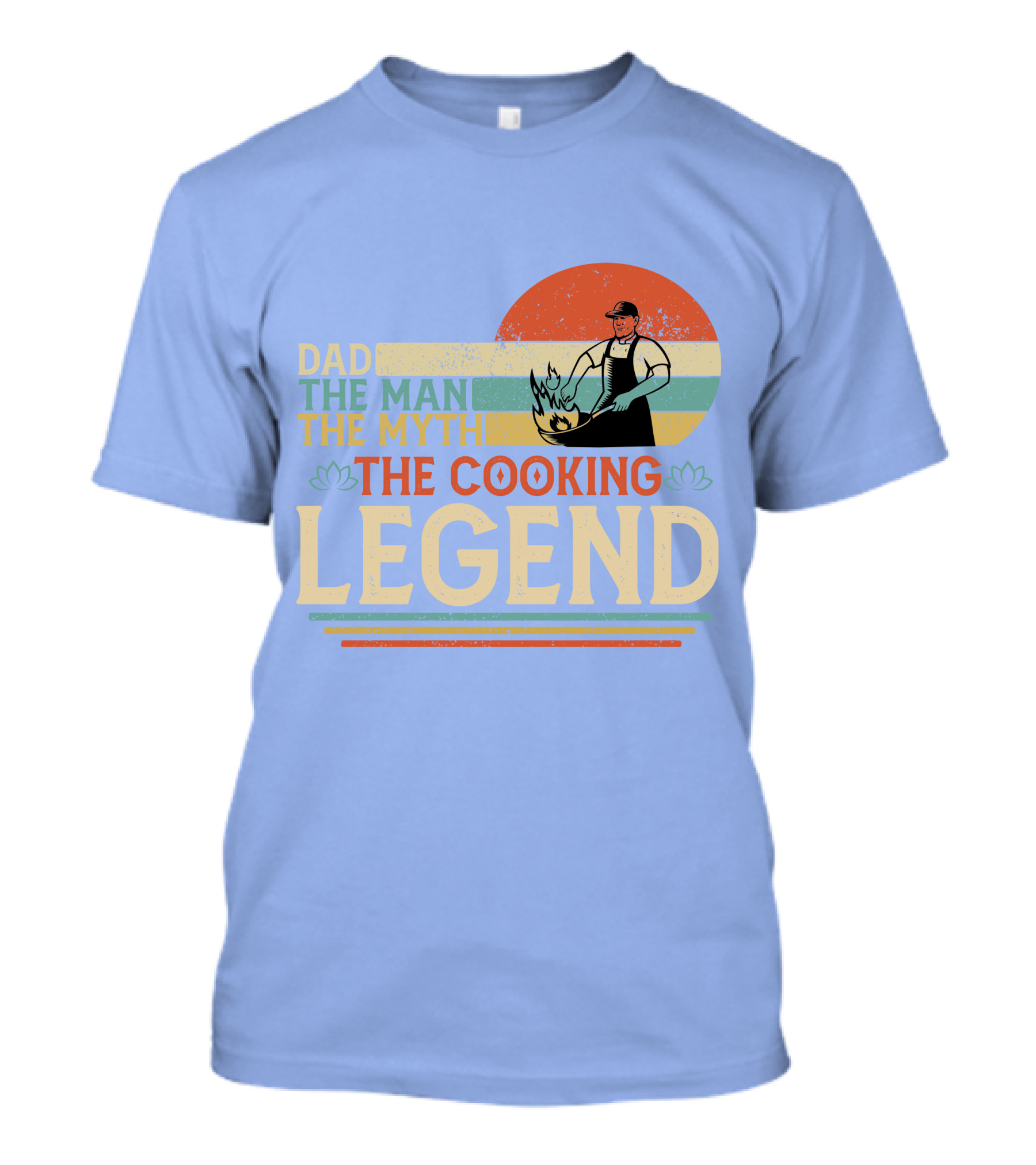 Dad The Man The Myth The Cooking Legend T-Shirt