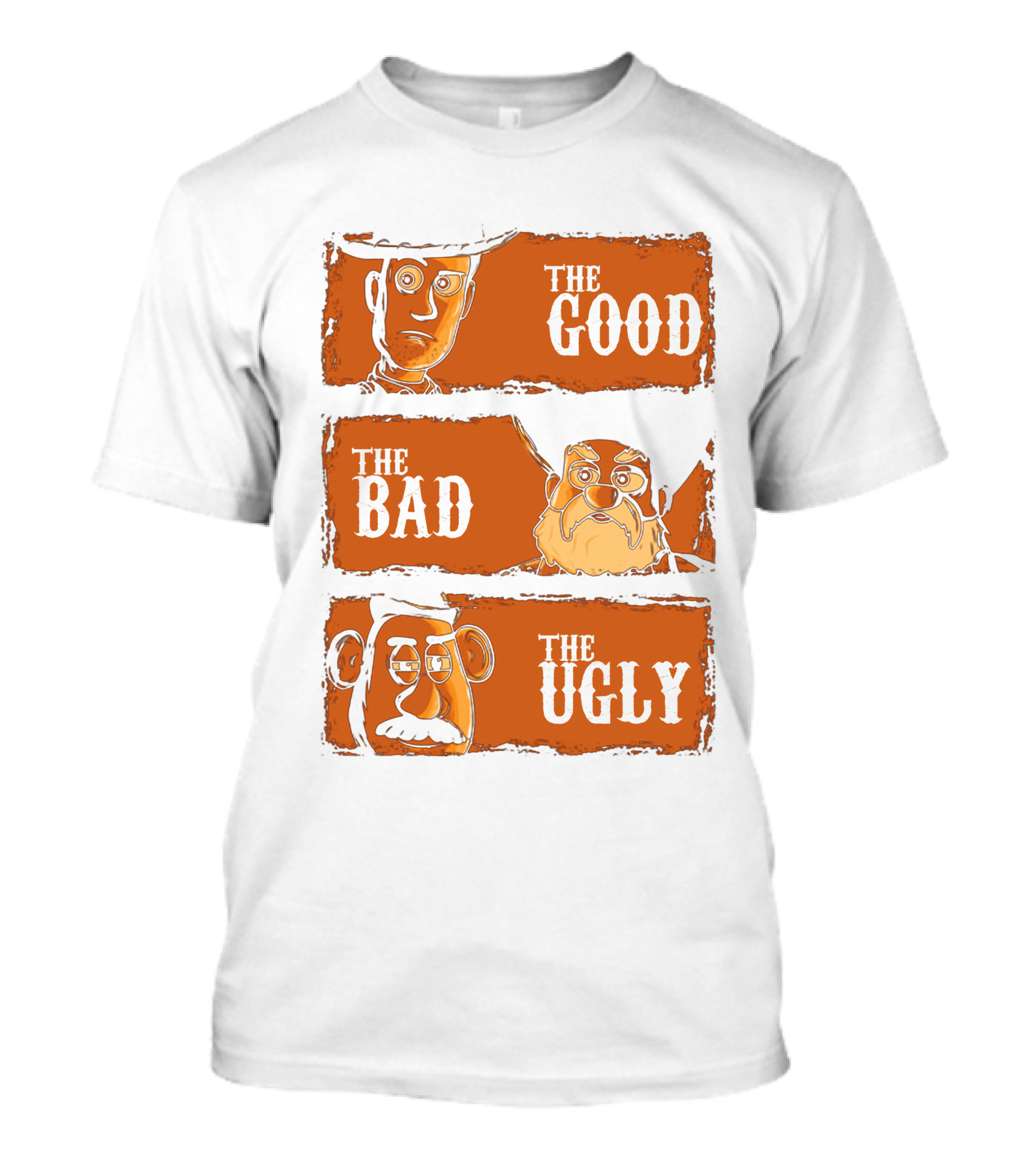 The Good The Bad The Ugly Potato T-Shirt