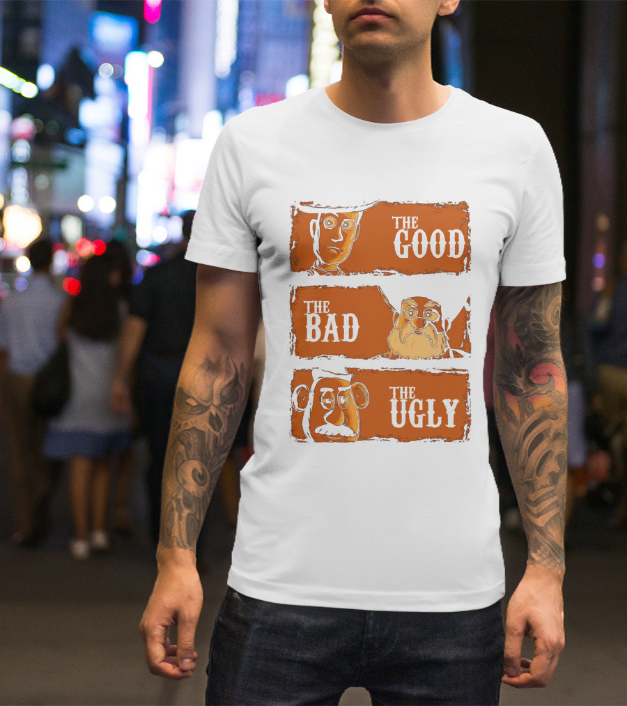 The Good The Bad The Ugly Potato T-Shirt
