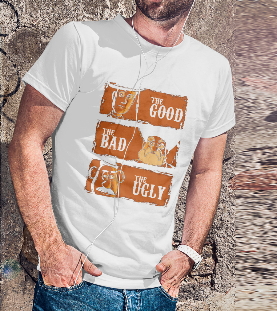 The Good The Bad The Ugly Potato T-Shirt