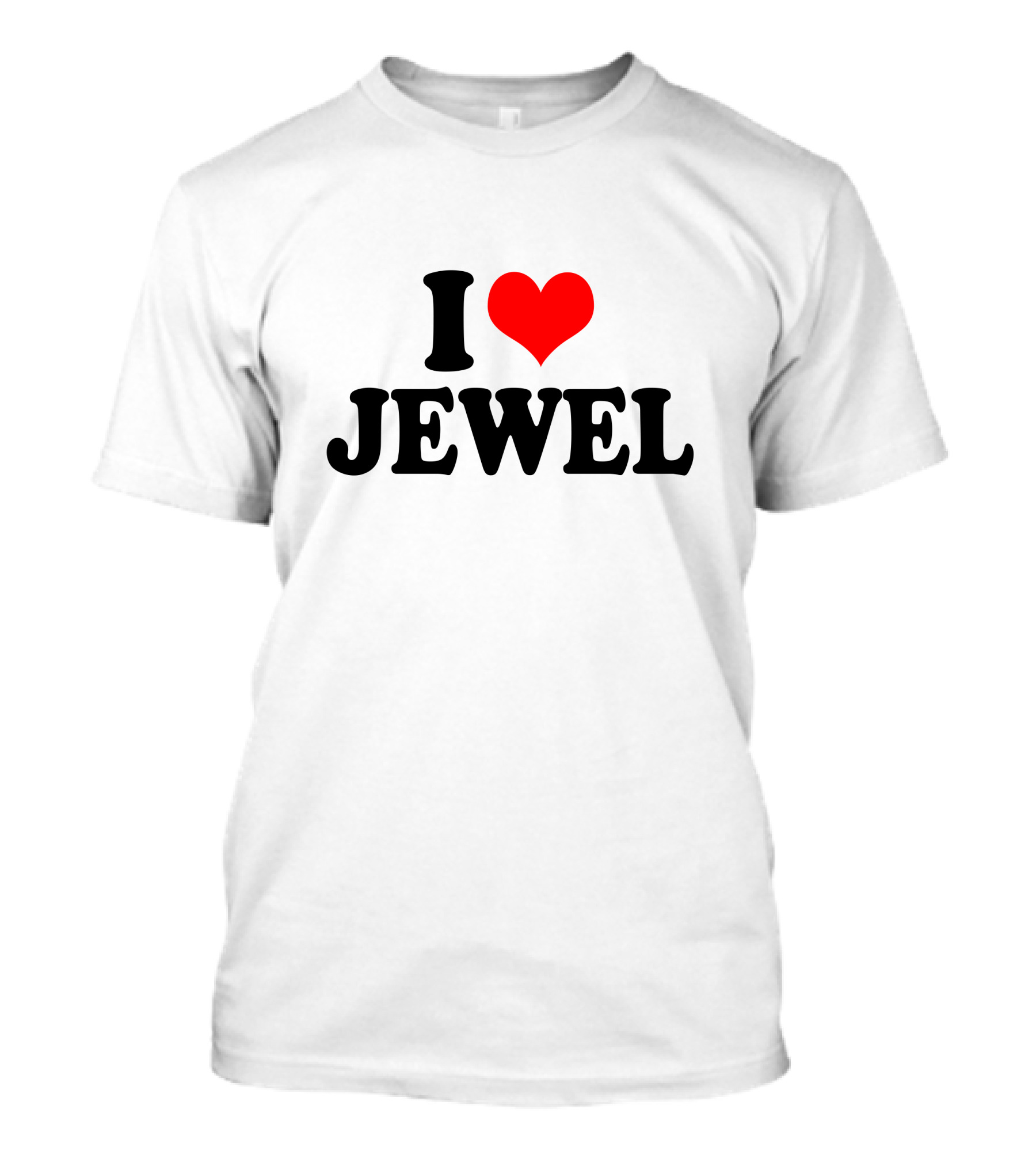 I Love Heart Jewel T-Shirt