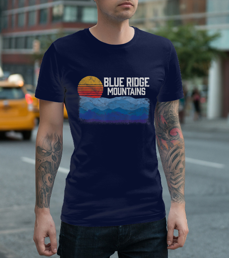 Blue Ridge Mountains Sunset Appalachian T-Shirt