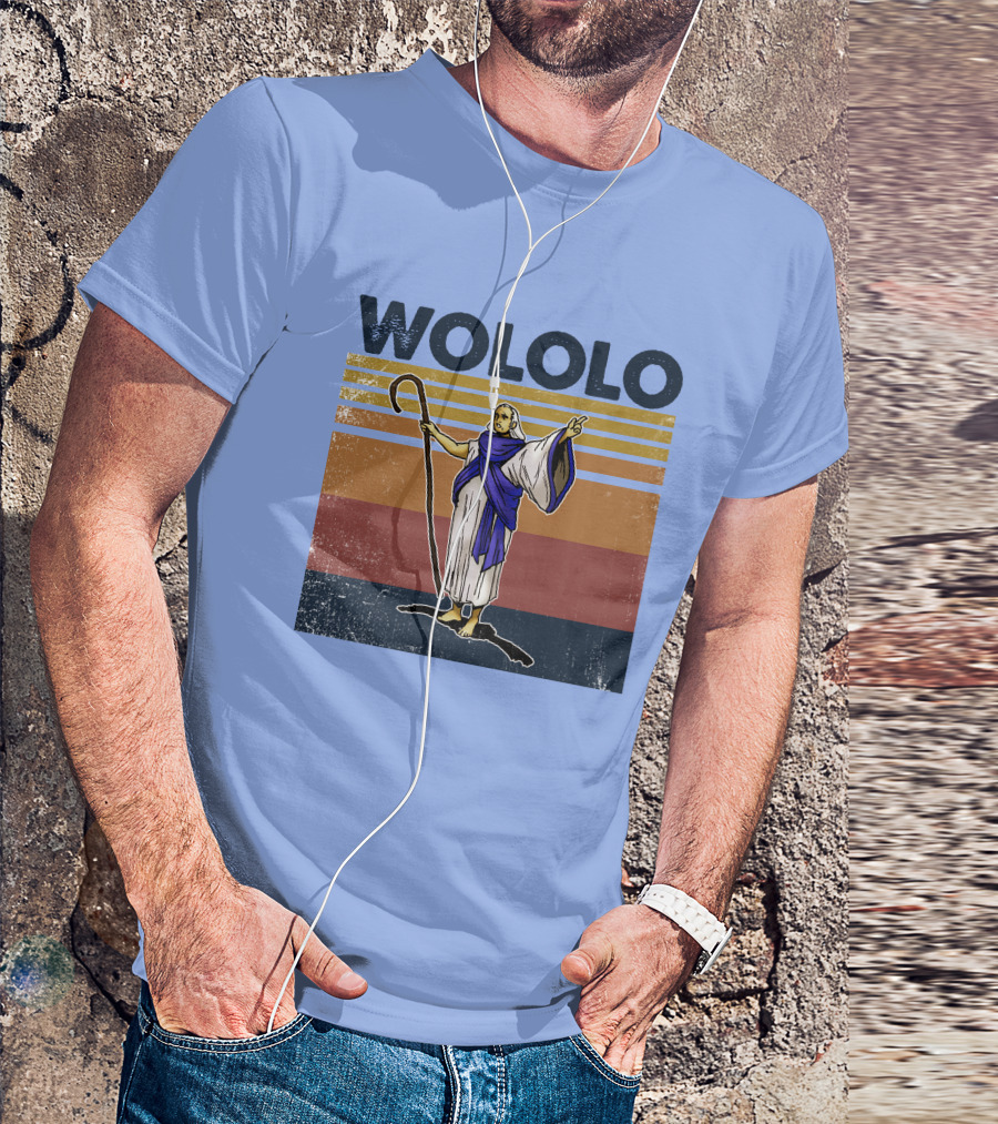 Wololo Age Of Empires Priest Retro T-Shirt