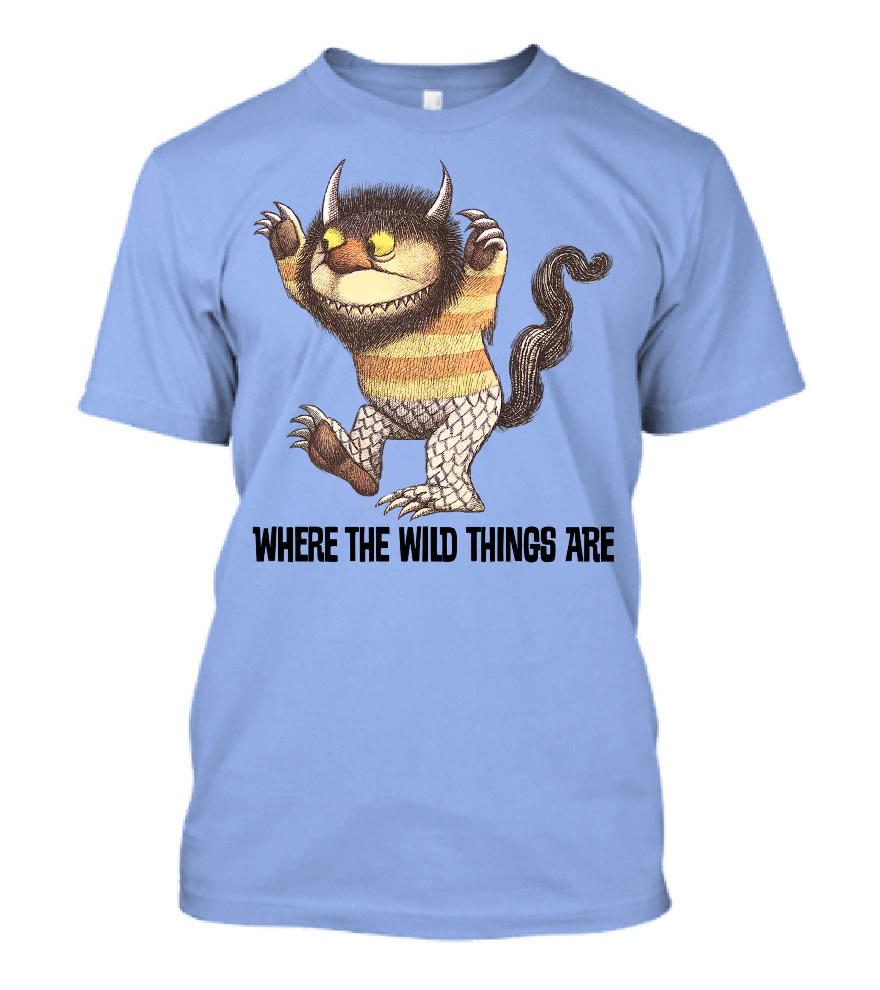 Where The Wild Things Are Horned Monster Character T-Shirt