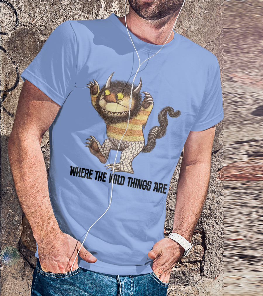 Where The Wild Things Are Horned Monster Character T-Shirt