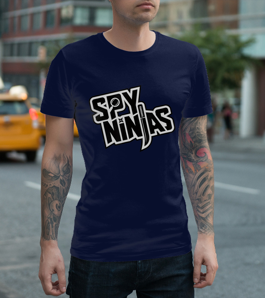 Spy Ninjas Funny Gaming Wild Adventure T-Shirt