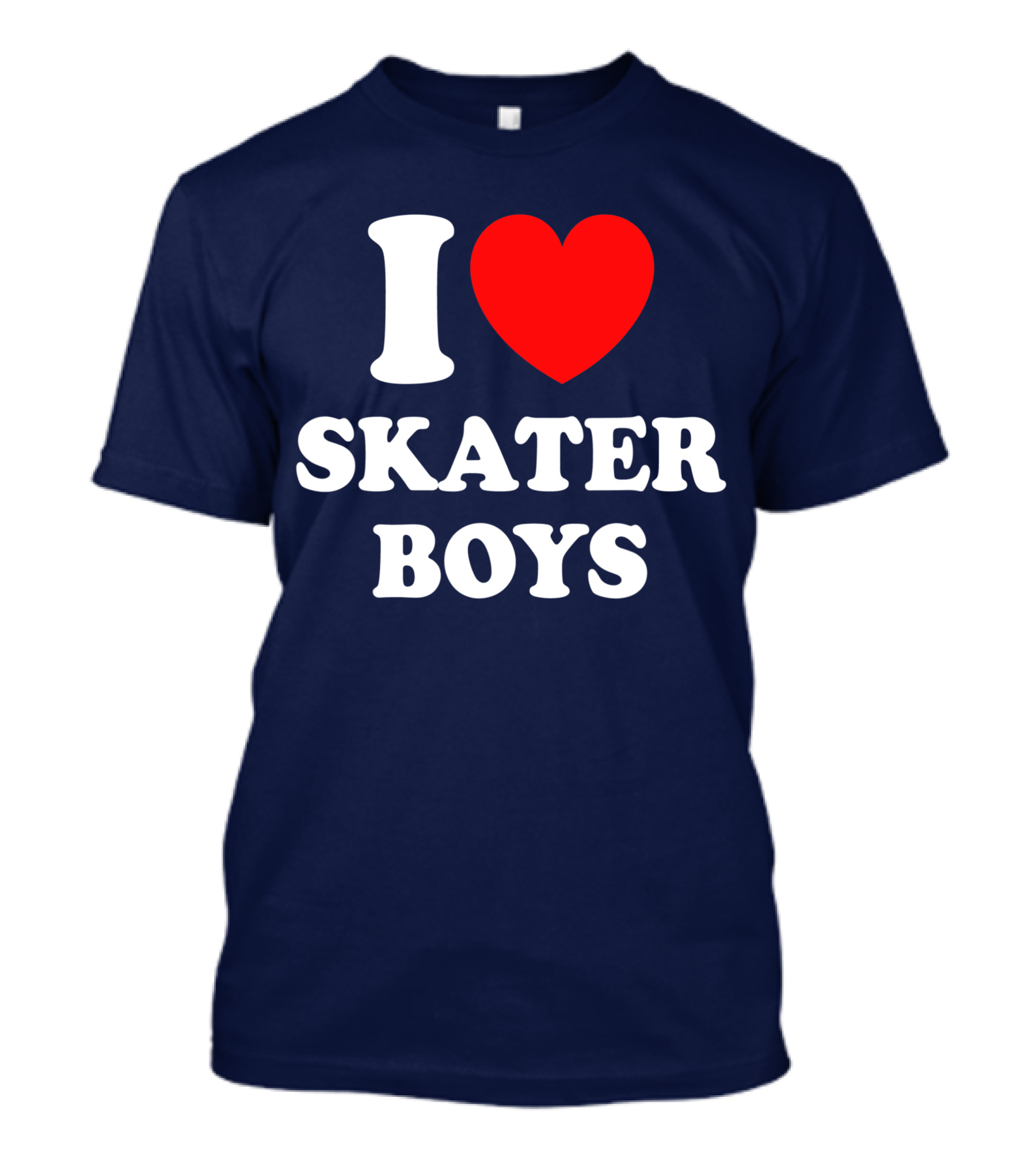 I Love Skater Boys For Skateboard Girls Iconic T-Shirt