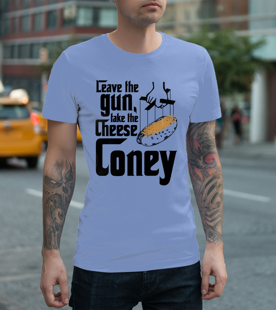 Leave the Gun Take the Cheese Coney Puppet Iconic T-Shirt