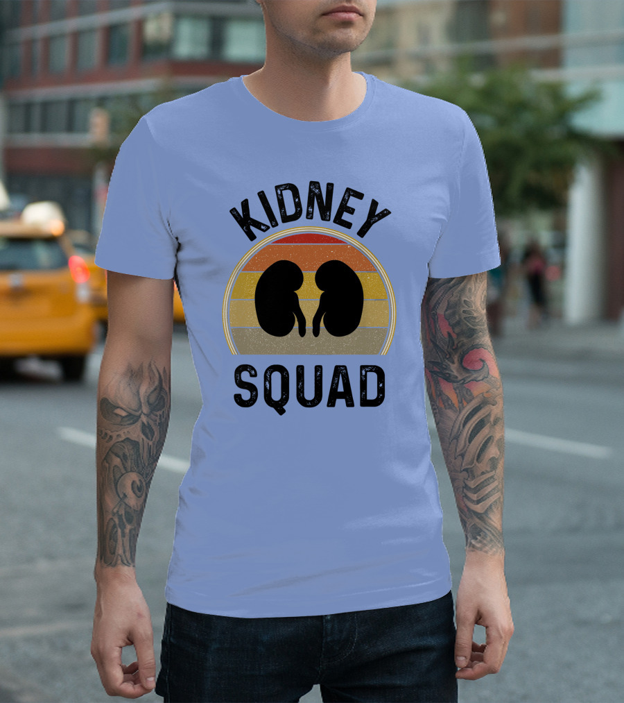 Fun Kidney Squad Nephrology Nurse Dialysis Technician T-Shirt