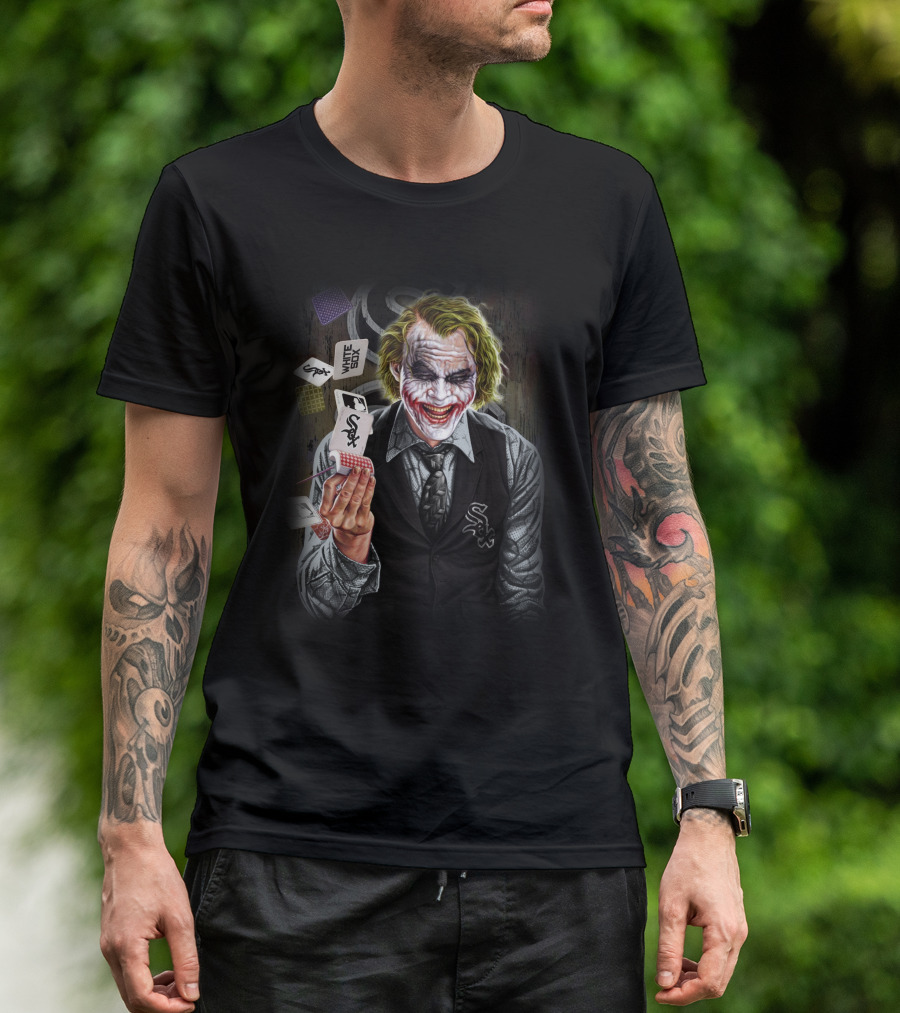 Chicago White Sox Joker Playing Cards T-Shirt