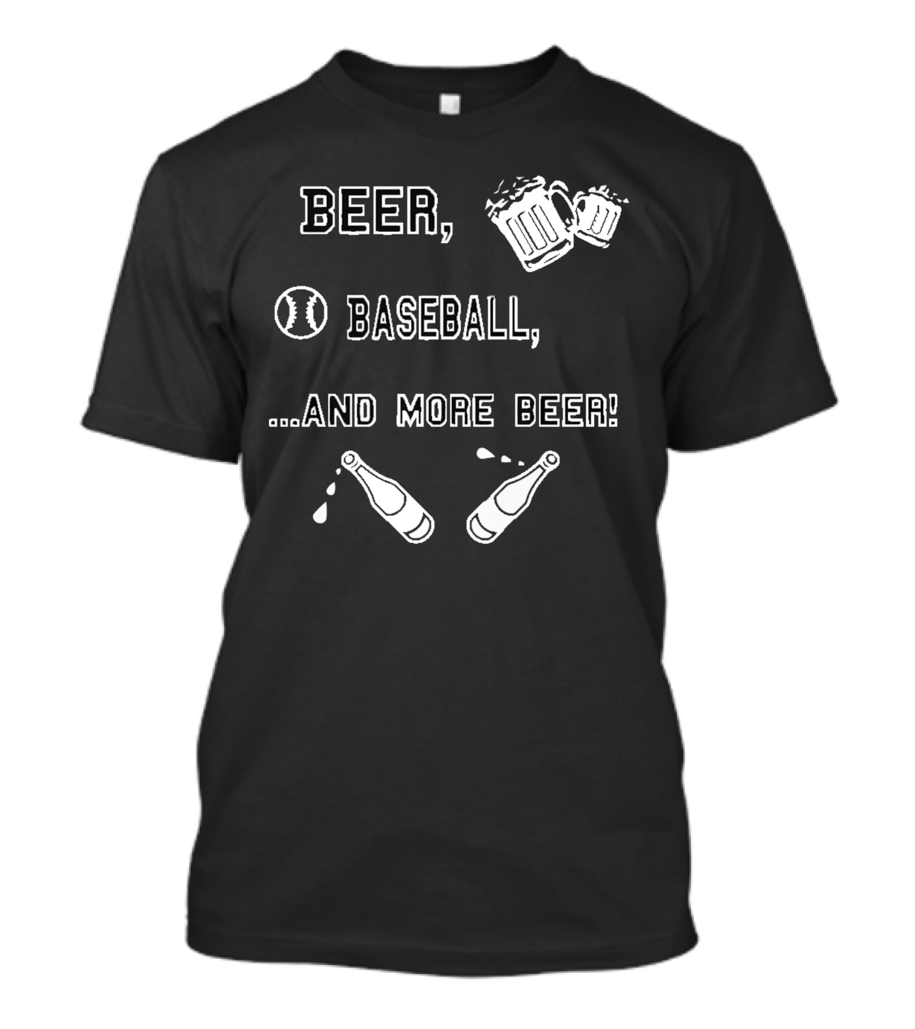 Beer, Baseball, And More Beer T-Shirt