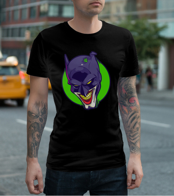 Bat Joke Evil Grin Mashup T-Shirt