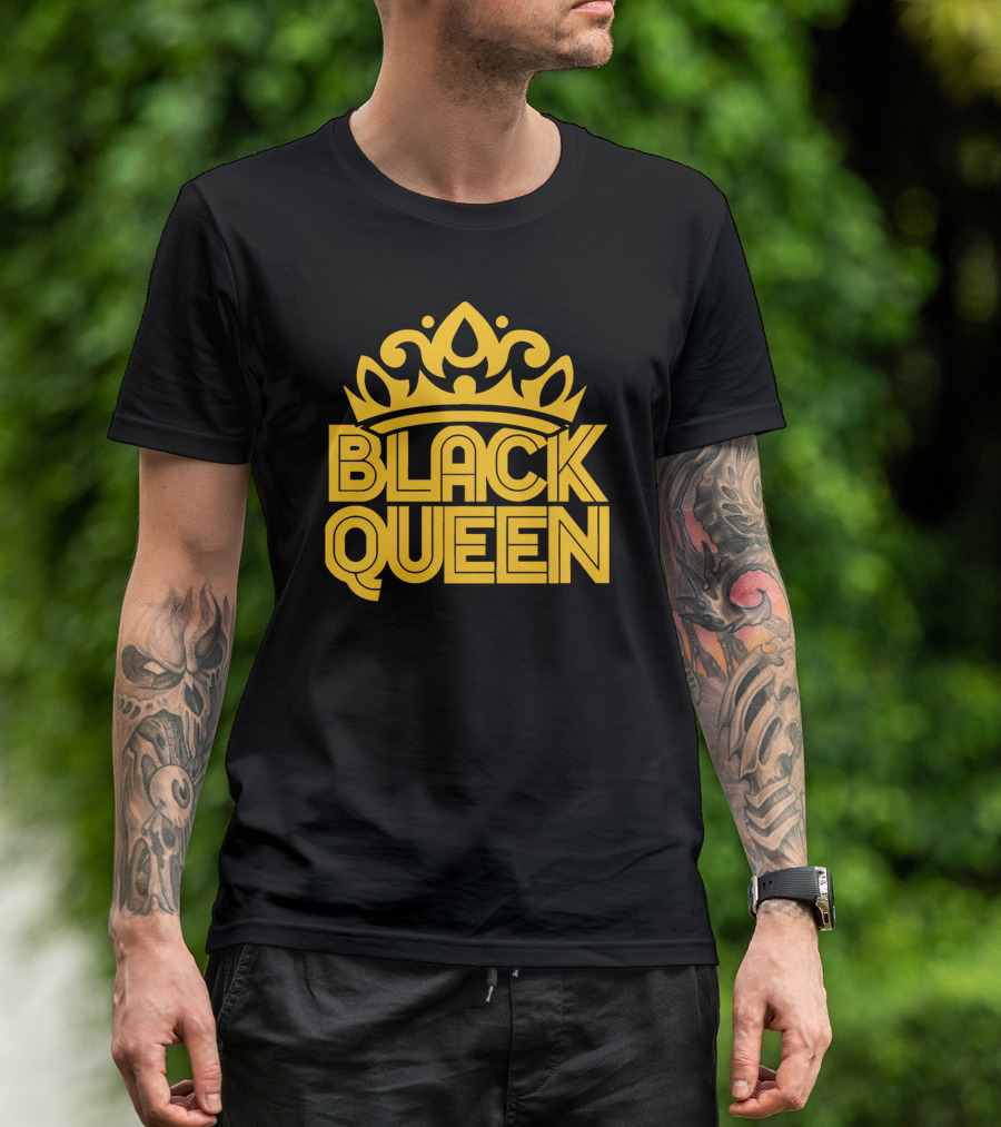Black Queen Crown T-Shirt