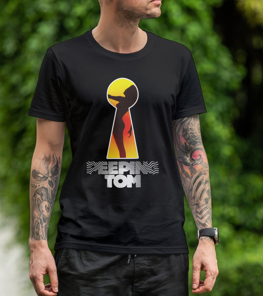 Peeping Tom 2006 Keyhole Silhouette Sunset T-Shirt