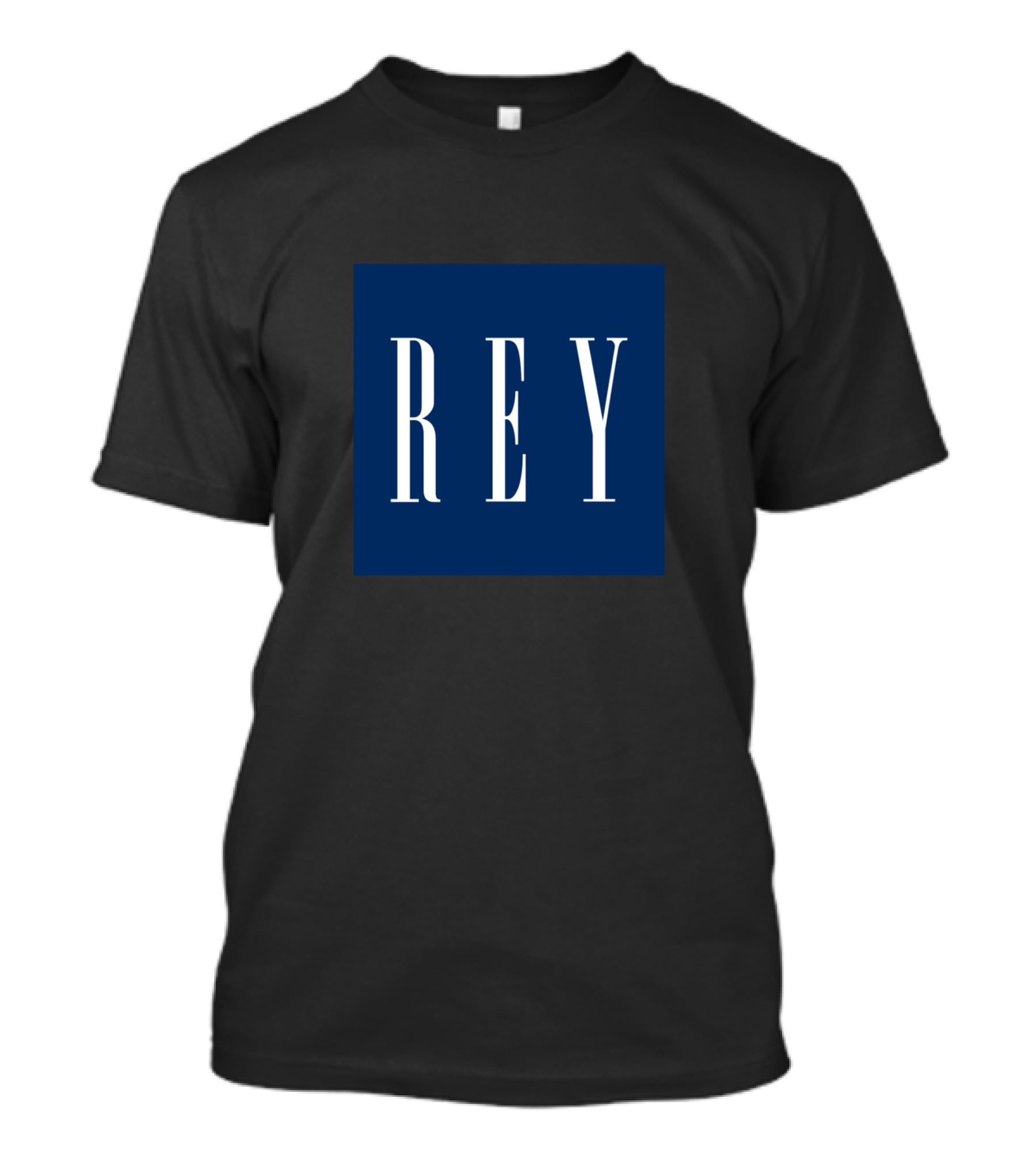 Rey Blue Square Block T-Shirt