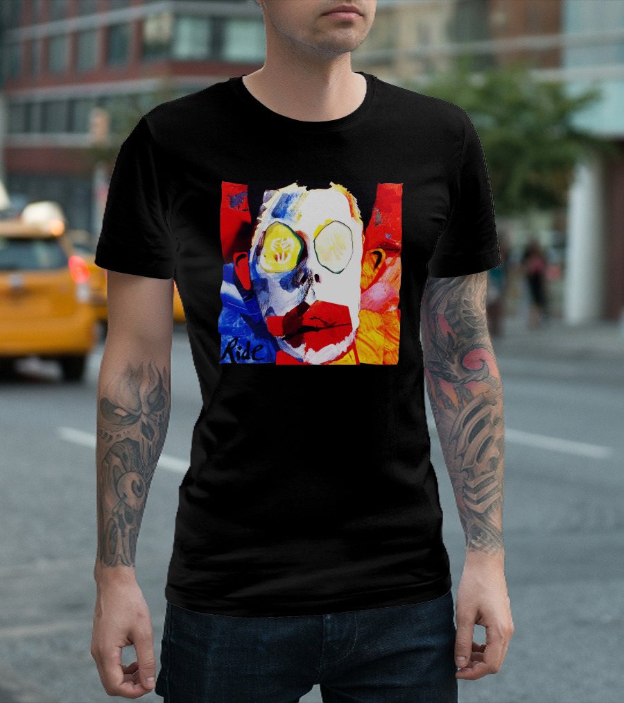 Ride Going Blank Again Album Cover Art Music Band T-Shirt