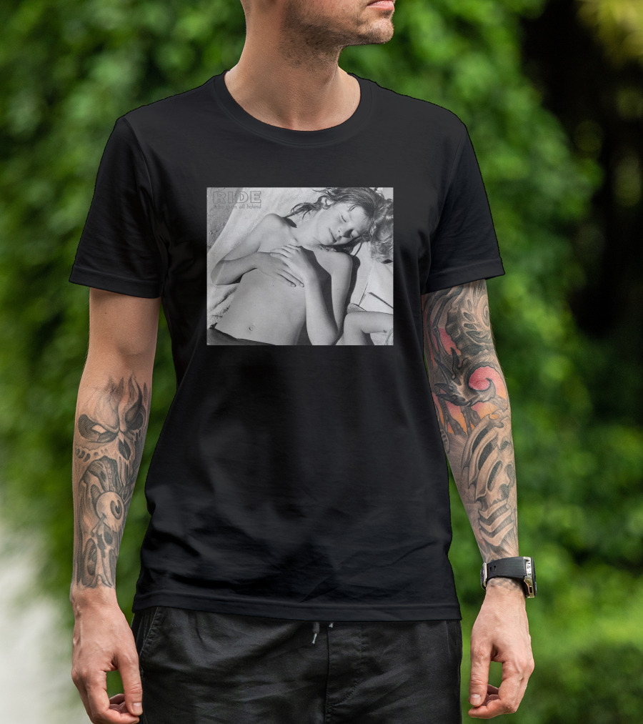 Ride Leave Them All Behind Rock Music Band Cover Image T-Shirt