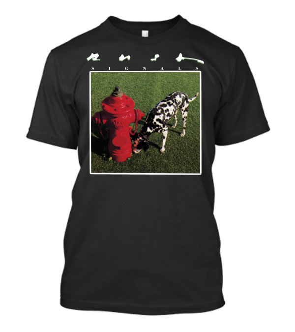 Rush Signals Dalmatian And Fire Hydrant T-Shirt