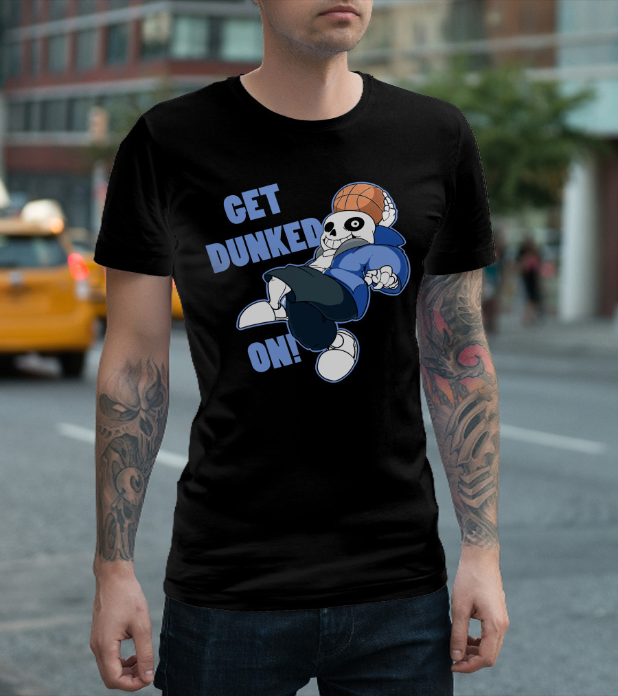 Sans Undertale Get Dunked On Basketball T-Shirt