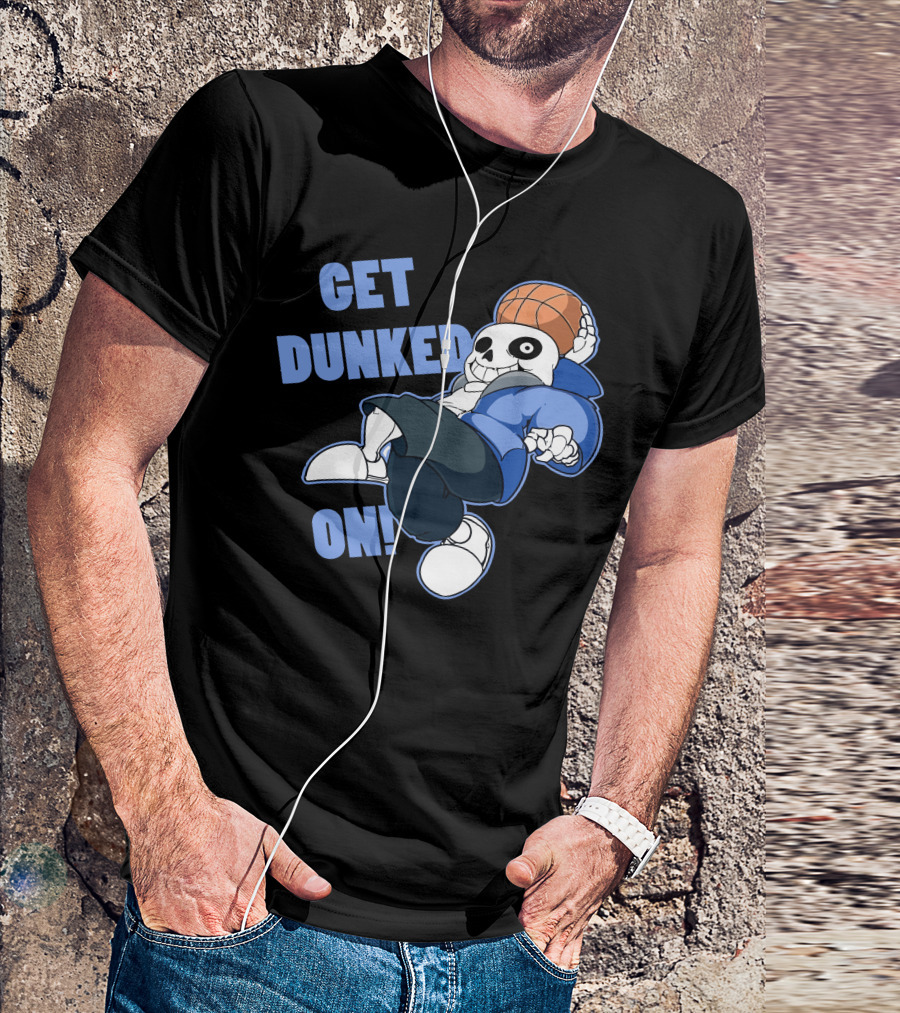 Sans Undertale Get Dunked On Basketball T-Shirt