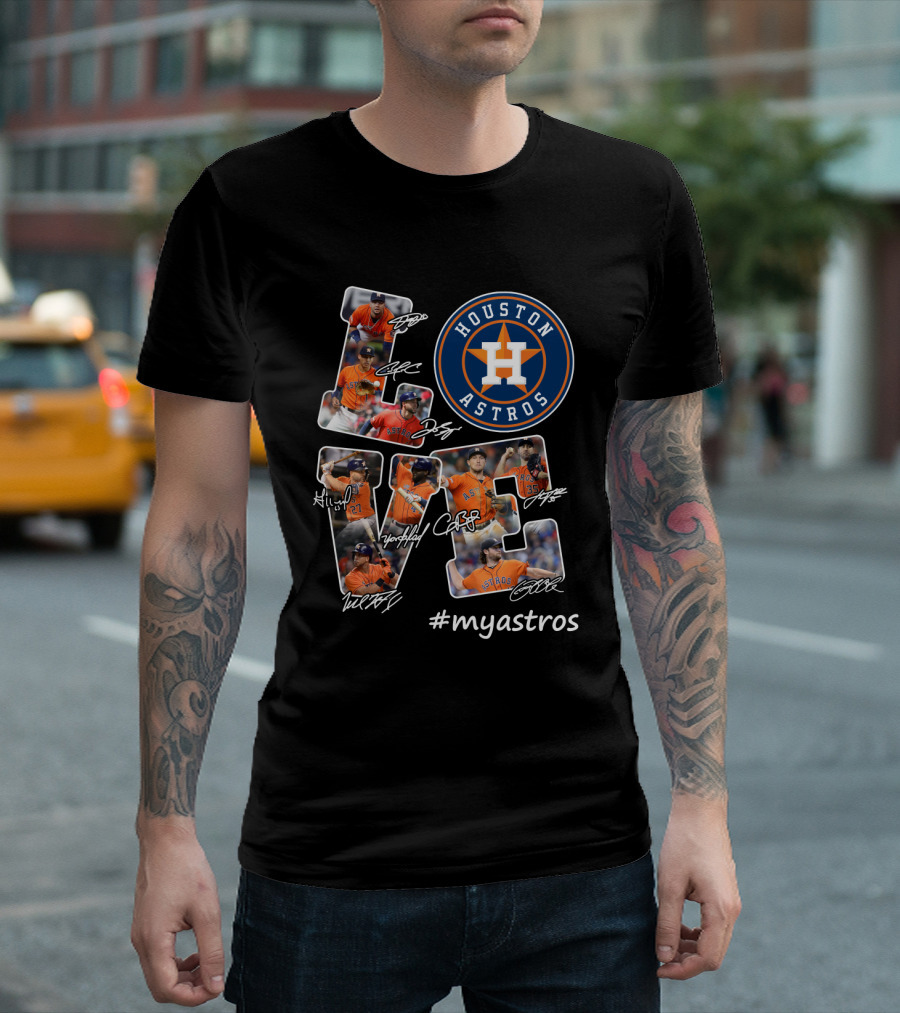 Houston Astros LOVE #myastros T-Shirt