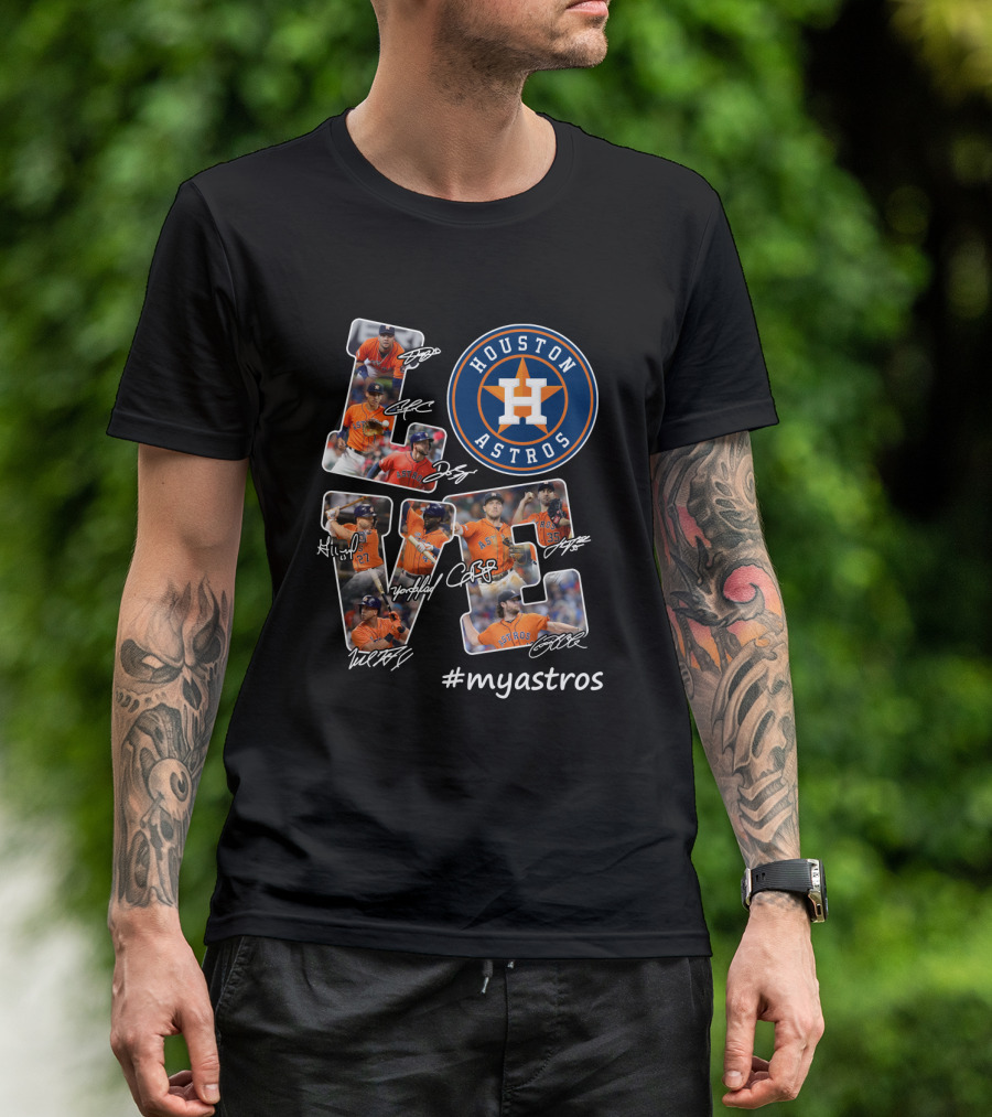 Houston Astros LOVE #myastros T-Shirt