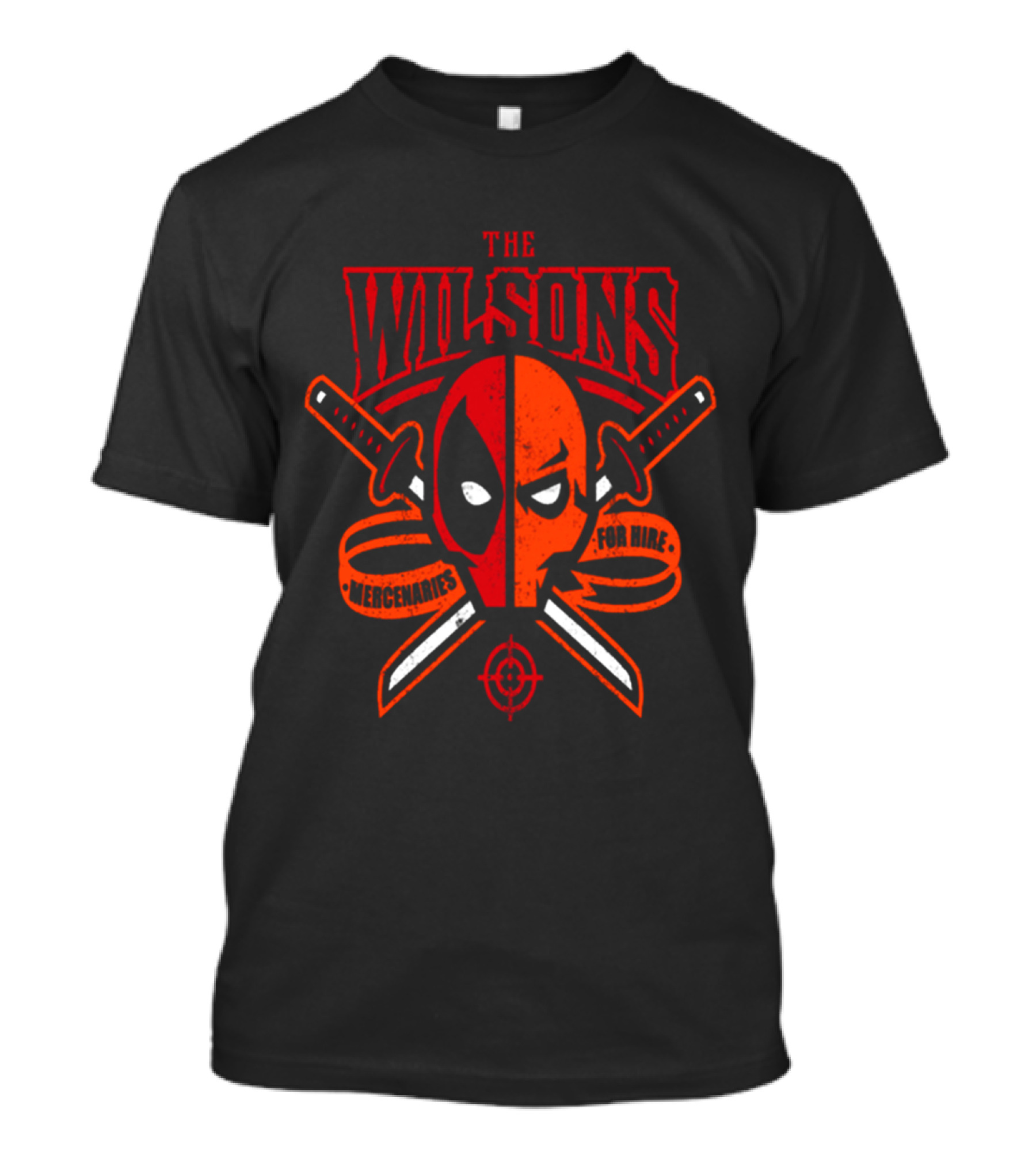 The Wilsons Deadpool Mercenaries For Hire T-Shirt