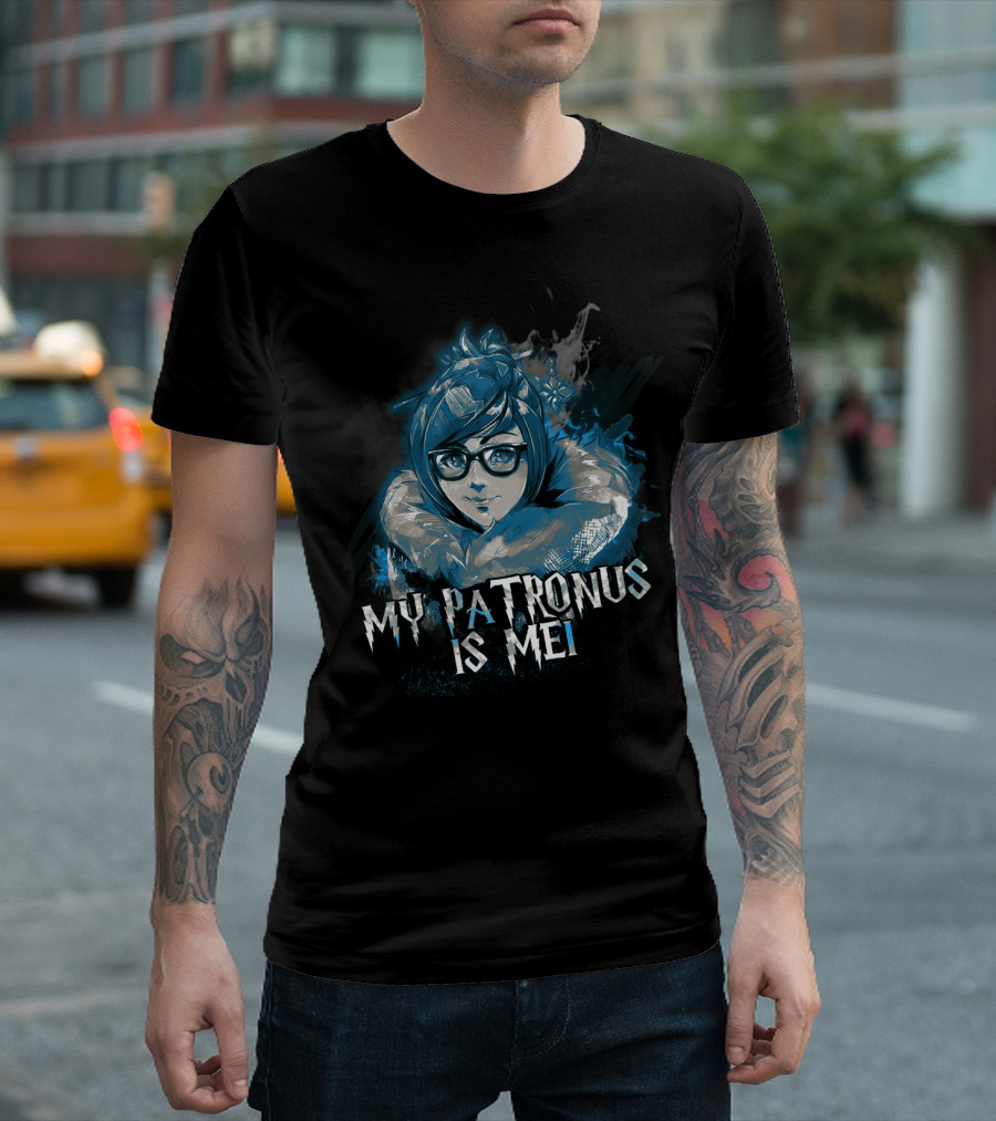 My Patronus Is Mei Overwatch Game Charm and Magic T-Shirt