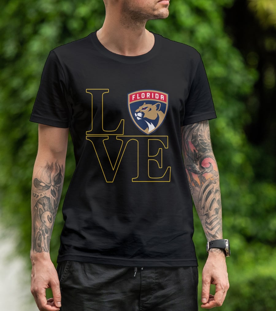 Love Florida Panthers T-Shirt