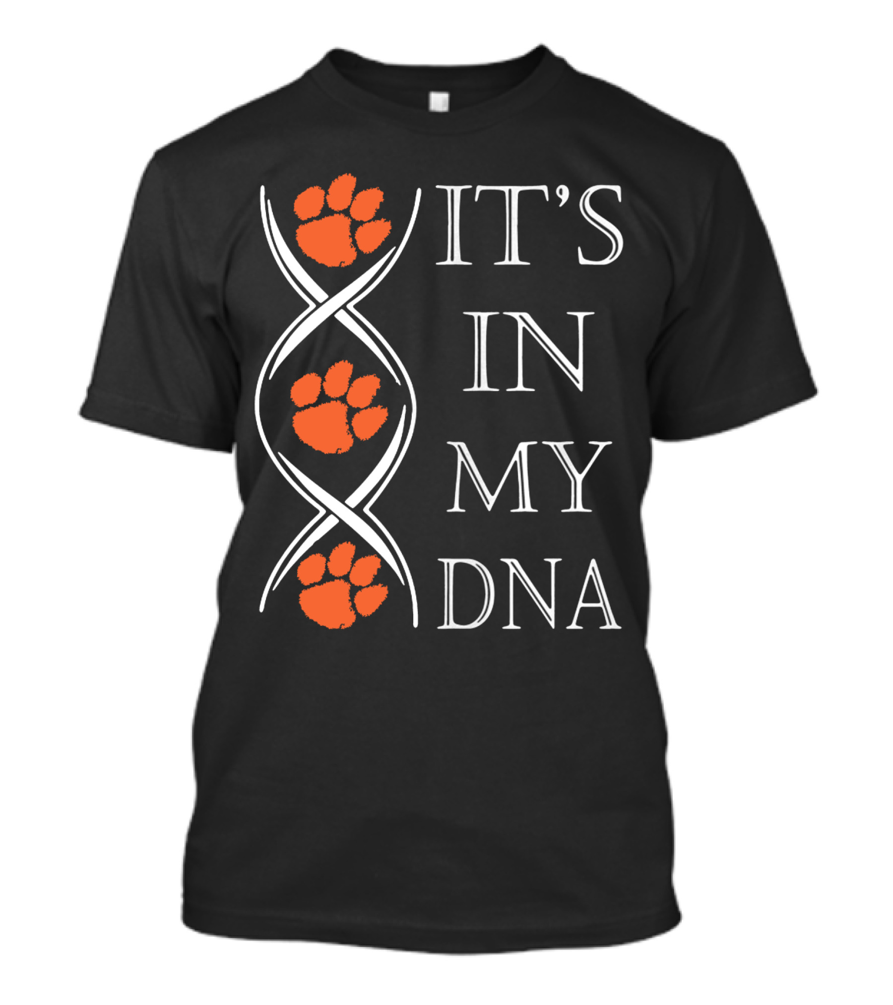 Clemson Tigers Football It's In My Dna T-Shirt