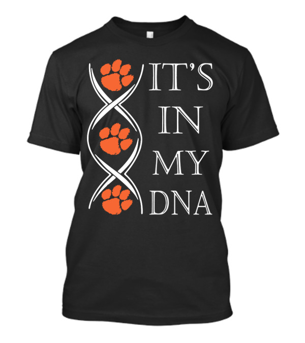 Clemson Tigers Football It's In My Dna T-Shirt