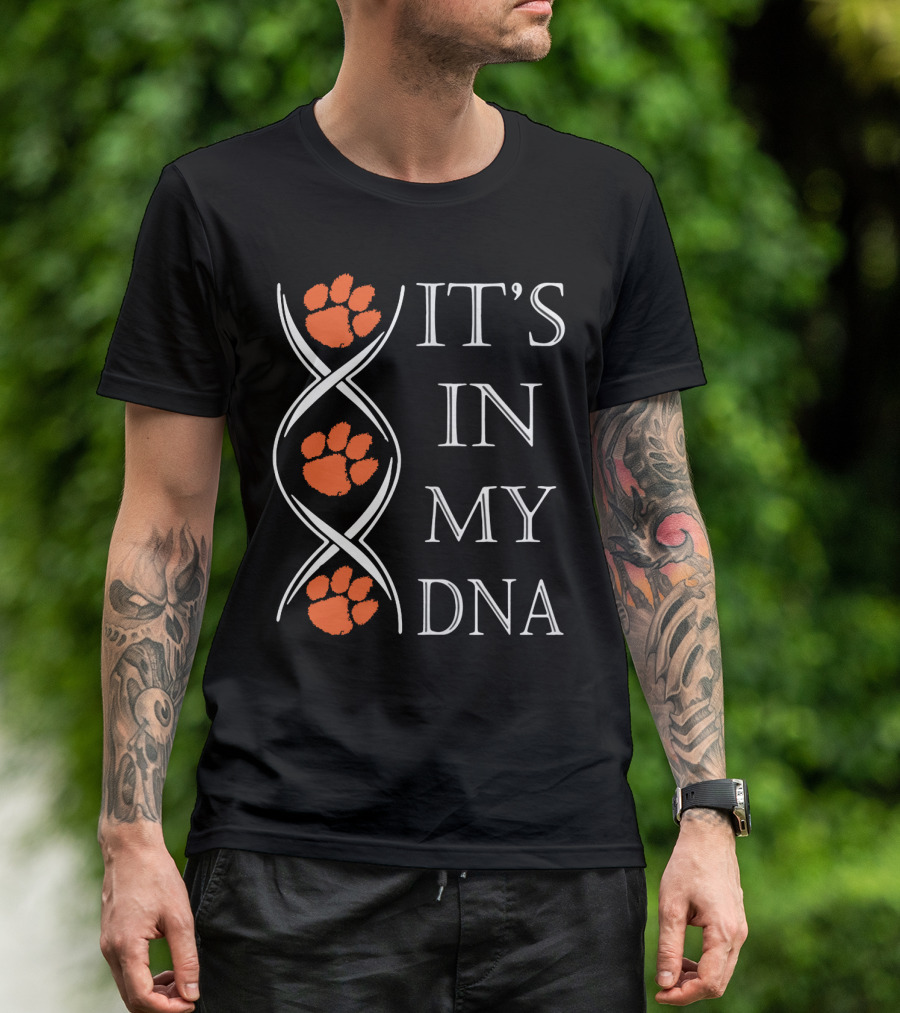 Clemson Tigers Football It's In My Dna T-Shirt