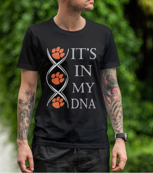 Clemson Tigers Football It's In My Dna T-Shirt