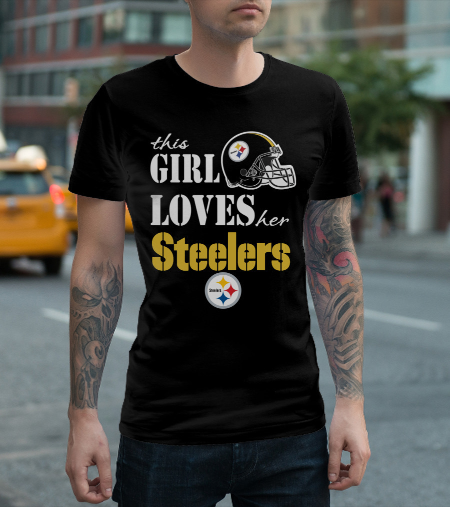 This Girl Loves Her Steelers T-Shirt