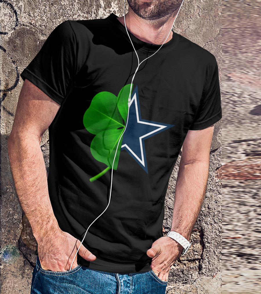 Dallas Cowboys Clover Star Fusion T-Shirt