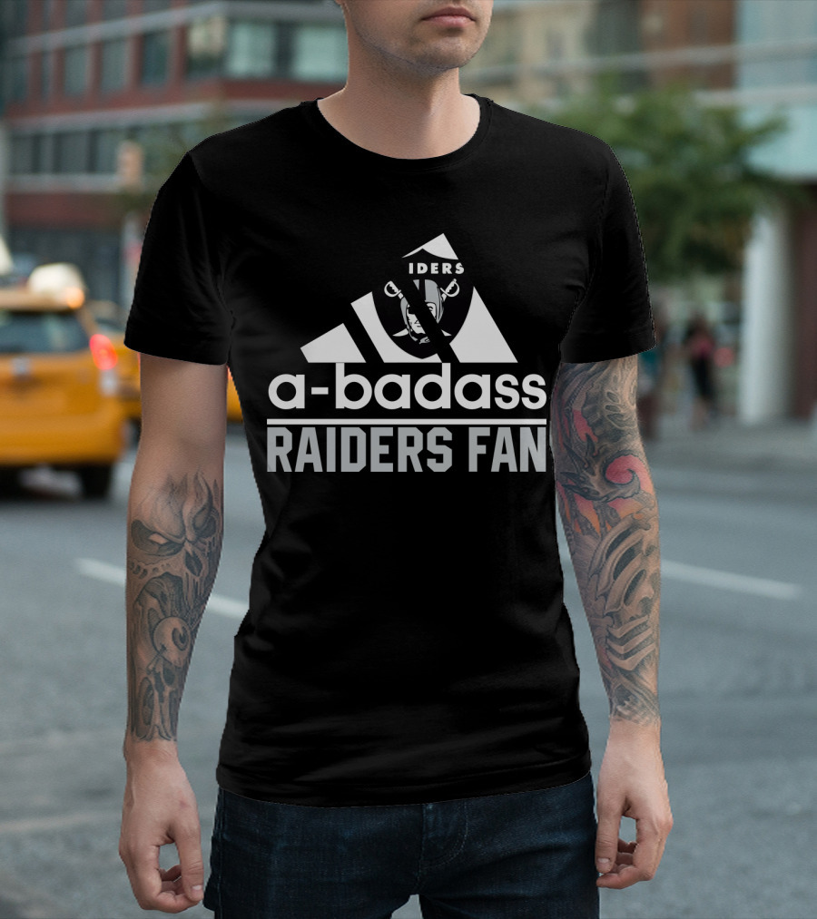 A-Badass Raiders Fan T-Shirt