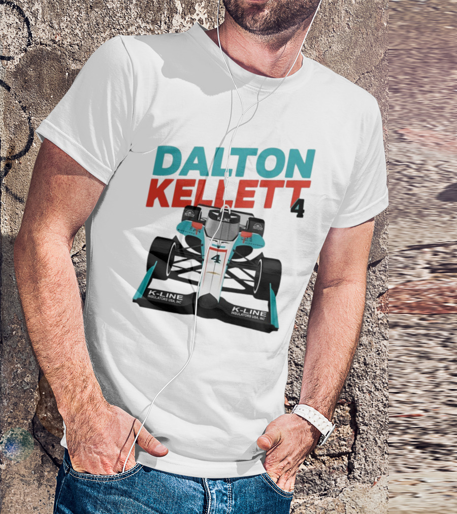 DALTON KELLETT 4 K-LINE INSULATIONS USA INDYCAR T-Shirt