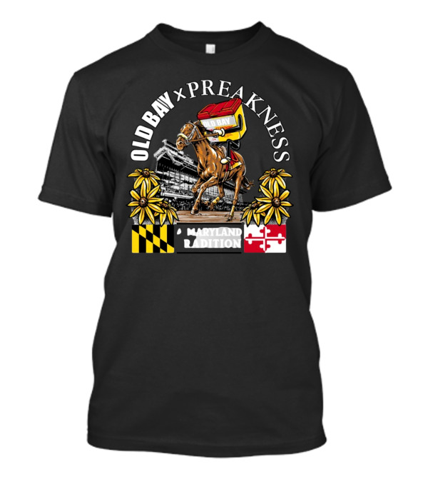 Old Bay X Preakness A Maryland Tradition T-Shirt